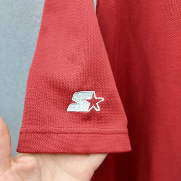 Alabama Crimson Tide Polo Shirt By Starter - Picture 5 of 6